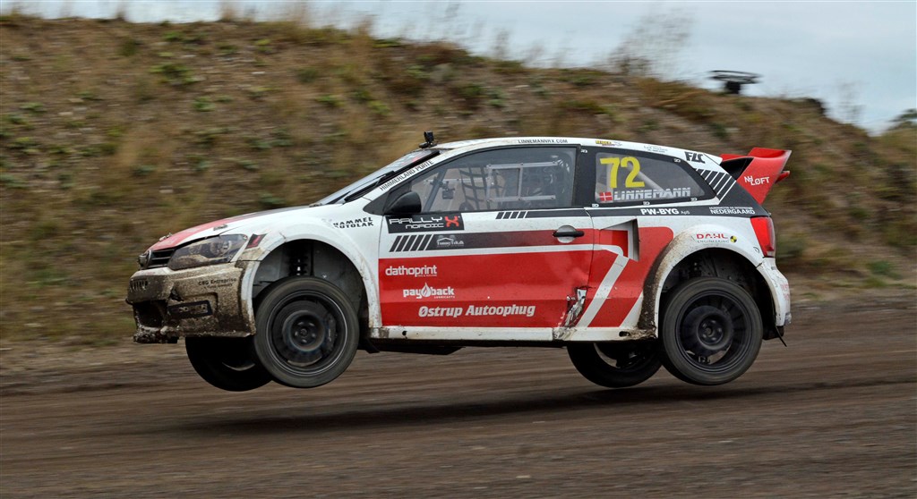 Ulrik Linnemann fløj direkte mod finalesejren i SuperCar i RallyX Nordic 2018